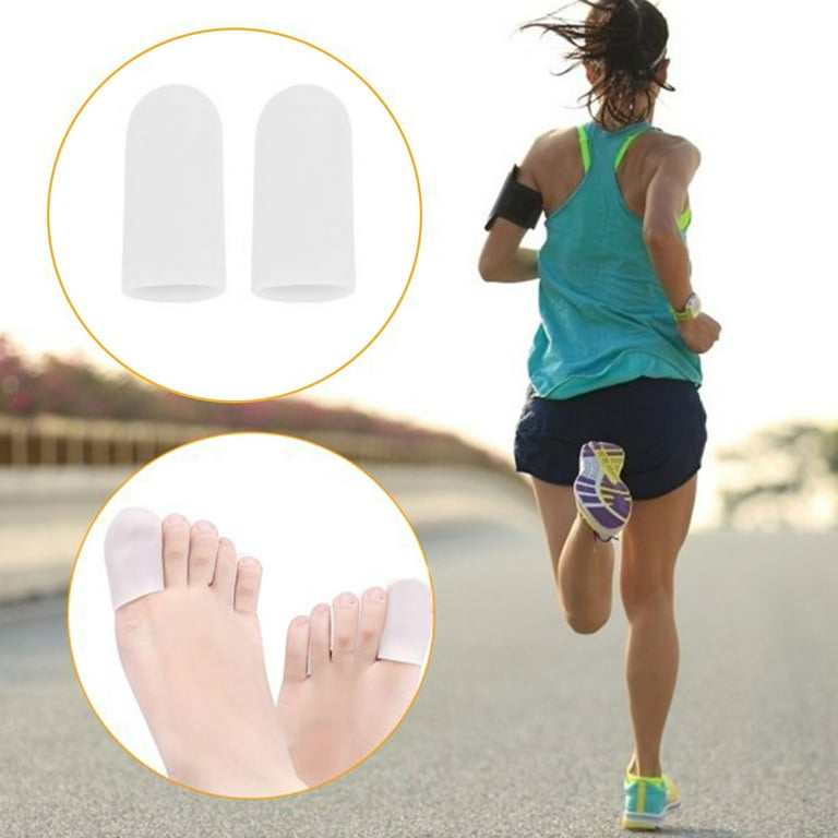 5Pair Gel Toe Cap Prevent Callus and Blistering Silicone Toe Protector for Women and Men