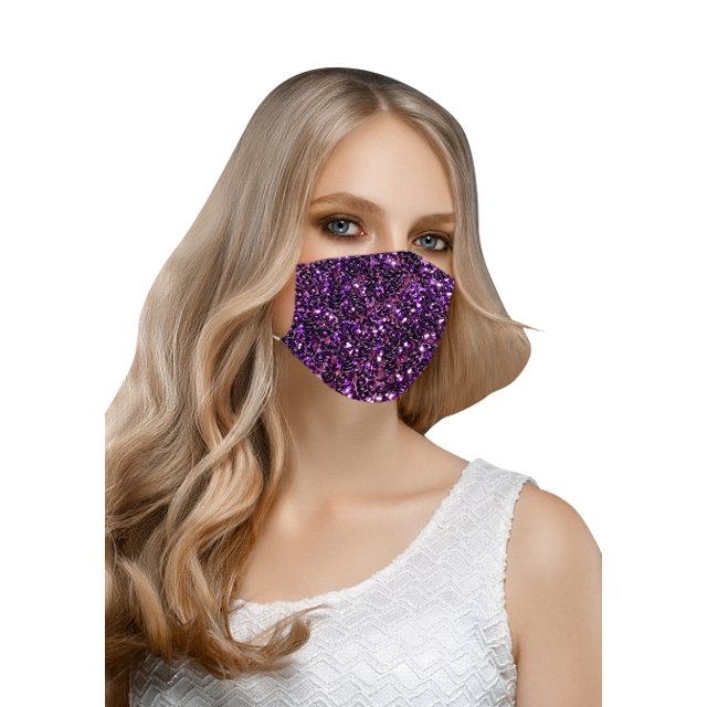 Sassy Sequins Teen Hi Fashion Designer 90210 Face Mask