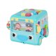 thumbnail image 4 of Autobús de juguete para niños Hugo juguete sensorial de aprendizaje preescolar educación temprana con asa azul, 4 of 10