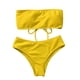 thumbnail image 1 of Sonducket Traje de baño dividido para mujer Traje de baño Traje de baño Ropa de playa de viaje Rosa L Traje de baño Amarillo M, 1 of 6