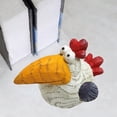 thumbnail image 4 of Estatua de pollo Soledad adorno de decoración de jardín resina, 4 of 10