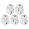 thumbnail image 1 of 5PCs Telephone Voice Module Network Wiring Accessory Single Port RJ11 Cat 3 with Dust Cover, 1 of 8