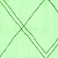 thumbnail image 1 of Ahgly Company Indoor Square Solid Green Modern Area Rugs, 4' Square, 1 of 4