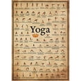 thumbnail image 1 of MasteelfCA Yoga Posture Wall Picture Canvas Design Picture Decor Decorative Yoga Poster Home Accessory, 1 of 6