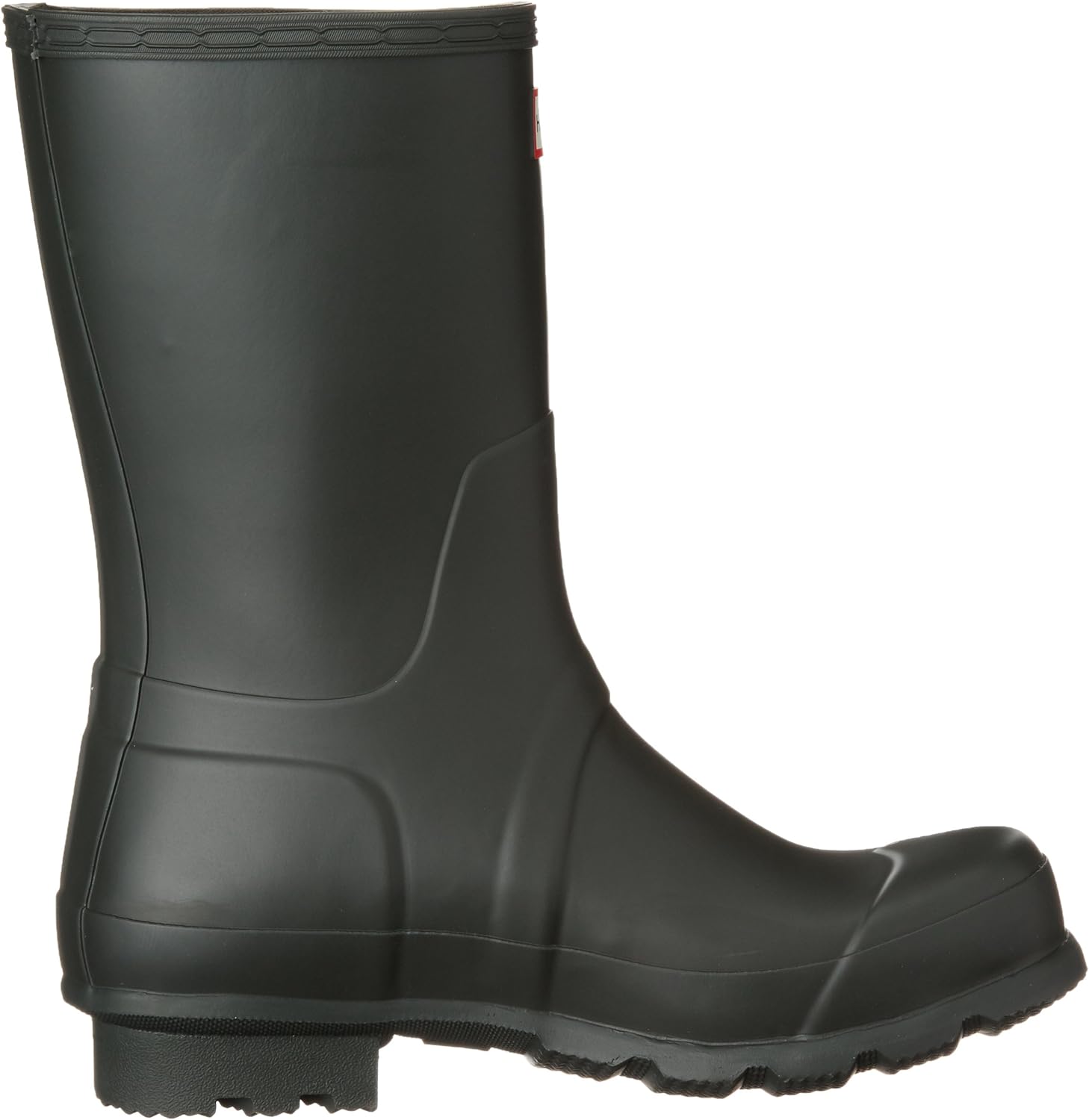 Hunter Men\'s Original Short Waterproof Rain Boots | Dark Green | Size US 5 Hunter Boots Llc ORIGINAL SHORT RAIN BOOTS – DTLR main image 3