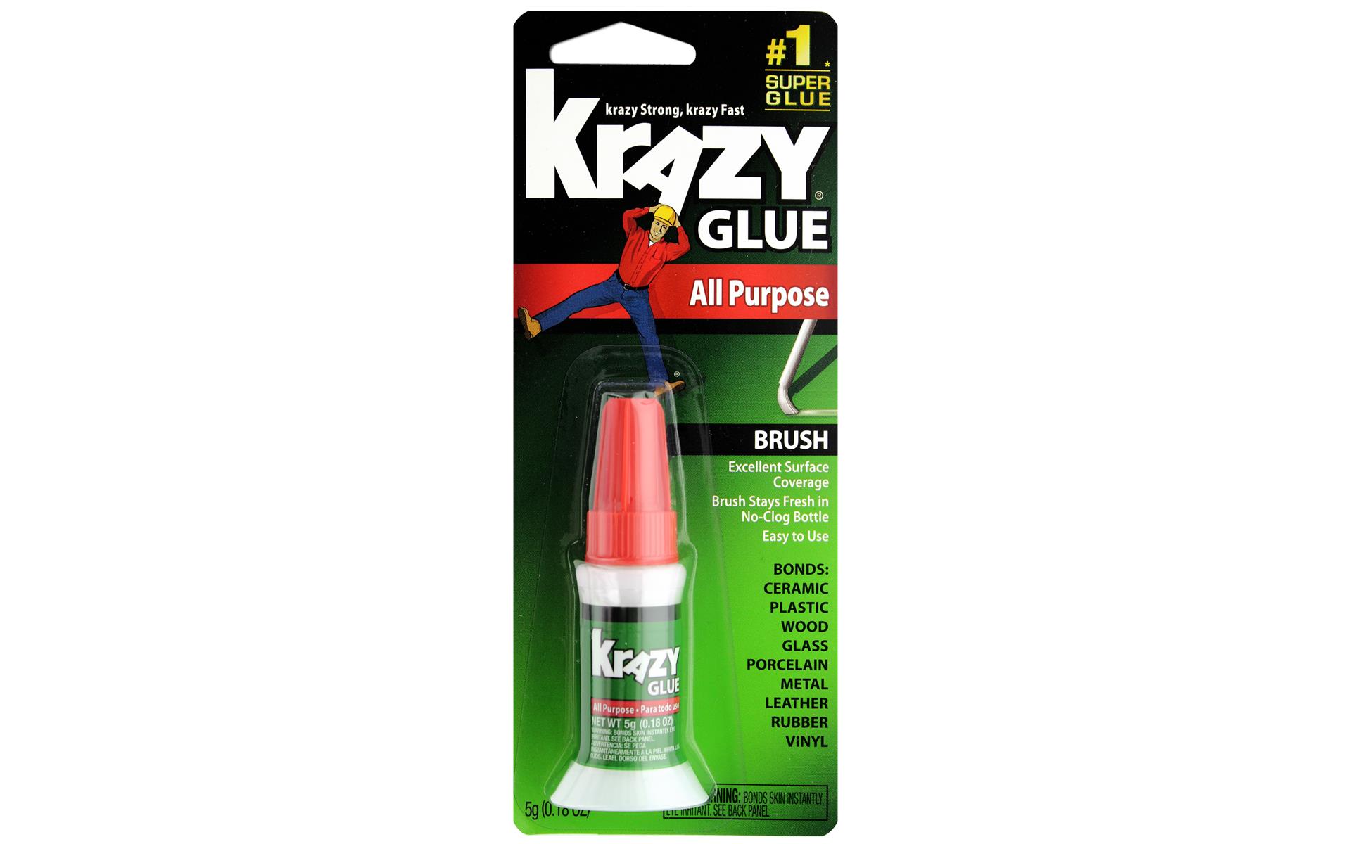 Elmer's Krazy Glue All Purpose Brush On 5gm Carded Walmart Canada