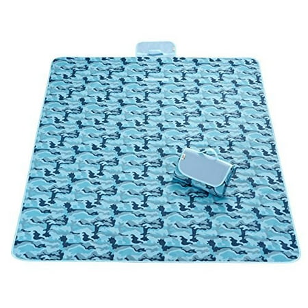 Outdoor Waterproof Picnic Blanket For Foldable Beach Mat Sleeping Pads (Best Waterproof Beach Blanket)