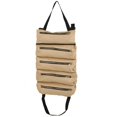 thumbnail image 2 of Organizador de herramientas ANGGREK bolsa enrollable de lona 48x29 cm color Caqui, 2 of 8