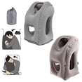thumbnail image 2 of Inflatable Travel Pillow Neck Pillow For Airplanes Trains Office Napping Decor, 2 of 5