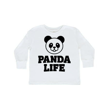 

Inktastic Panda Life Gift Toddler Boy or Toddler Girl Long Sleeve T-Shirt
