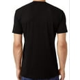 thumbnail image 3 of Casual Crew Neck T-Shirts for Men - Regular Fit Knit Polyester Tops with Geometric Brooklyn West Coast Print, Elastic Fabric with Slight Stretch - Summer Short Sleeve Patterned Tee Tee For Adult, Men, 3 of 7