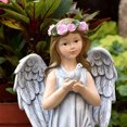 thumbnail image 5 of Estatua de Ángel de resina Cola estatuas de niña ángel, 5 of 5