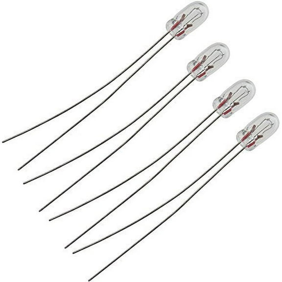 Industrial Performance 124, 3.78 Watt, T3.25, Wedge Base Light Bulb (4 Bulbs)