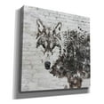 thumbnail image 2 of Epic Graffiti 'Lone Wolf' by Irena Orlov, Canvas Wall Art, 26"x26", 2 of 3
