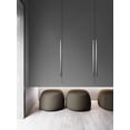 thumbnail image 5 of Goo-Ki 6 Pack 12.6"(320mm) Hole Center Brushed Nickel Cabinet Handle, Satin Nickel Cabinet Pull,Modern Drawer Handle,Cabinet Hardware, 5 of 6