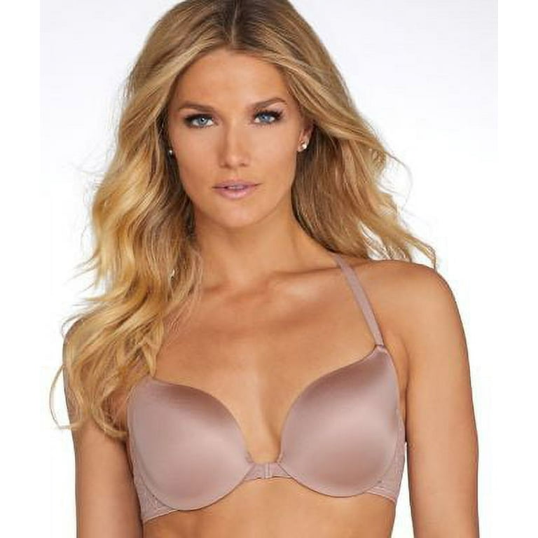 Women's Maidenform DM9901 Love the Lift Push Up and In Lurex T-Back Bra  (Evening Blush 34A) 