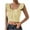 Beige, variant on Mlzmgr Tank Tops for Women Cropped Ruffle Sleeveless Square Neck Comfy Casual Tops Summer Fashion