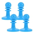 thumbnail image 1 of CATIEBYE 4 Pcs Capuchons de Mât de Tente Légers Bleu Ciel Sécurité Anti-Tonnerre pour Randonnée, 1 of 6