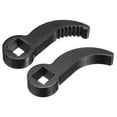 thumbnail image 1 of Uxcell 2PCS Adaptador de Llave de Palanca, 1/2" D Cuadrado Antideslizante y Acero al Carbono para Reparación de Automóviles, 1 of 6