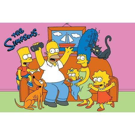 Fun Rugs The Simpsons Family Fun Time Kids Rug
