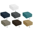 thumbnail image 4 of ZheElen Footstool In Condition Deformation Resistant Footrest Cover Covers For Footstool Stool Chair Cover khaki, 4 of 6