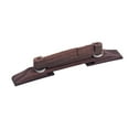 thumbnail image 3 of Miangastore Brown Roller Saddle Guitar Bridge for Bass Guitar Synthetic Material Adjustable Height Exquisite Design, 3 of 9