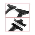 thumbnail image 5 of Ikon Motorsports Compatible with 09-17 Chevy Traverse OE Style Roof Rack Rail Cross Bar Carrier Black, 5 of 8