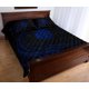 thumbnail image 4 of Juego de cama acolchado Islas Salomón - Azul - Estilo Frida, 4 of 5