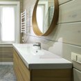 thumbnail image 4 of AURARMLET Sink Splash Pair Acrylic Flat Panel Waterproof For Bathroom Decor, 4 of 8
