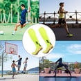 thumbnail image 5 of Athletic Sock Non-Slip Sport Sock for Kids Long Compression Knee Length Colorful Socks with Grips, 5 of 5