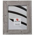thumbnail image 2 of Craig Frames American Barn, Faux Barnwood Picture Frame, Light Grey Oak, 11 x 14 Inch, 2 of 4