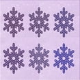 thumbnail image 1 of Ahgly Company Machine Washable Indoor Square Transitional Rich Lilac Purple Area Rugs, 4' Square, 1 of 7