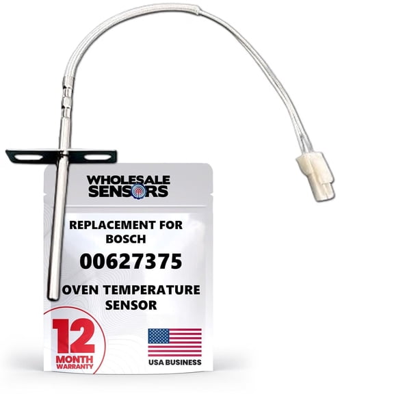 Replacement for Bosch 00627375 Gas Range Oven Temperature Sensor Probe 12 Month Warranty