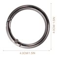 thumbnail image 3 of PEACNNG 10pcs Flat Key Rings Metal Split Circles Key Chain Making Rings DIY Circle Rings, 3 of 7