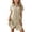 Beige, variant on Atogsazn Kids Girls Summer Shirts Children Casual Short Sleeve Button Down Flowy Dress Shirt Loose Fit Tops Tee Beige 3-4 Years Fashion