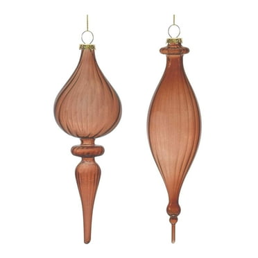 Melrose International Beaded Glass Mistletoe Candle Holder (Set of 2) main image 1