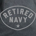 thumbnail image 3 of CafePress - Retired Navy Women's Dark T Shirt - Women's Traditional Fit Dark T-Shirt, 3 of 4