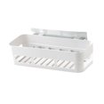 thumbnail image 1 of Perforador de ducha de baño libre Sunnimix soporte de esponja para champú Blanco Rack de almacenamiento de montaje en pared, 1 of 6