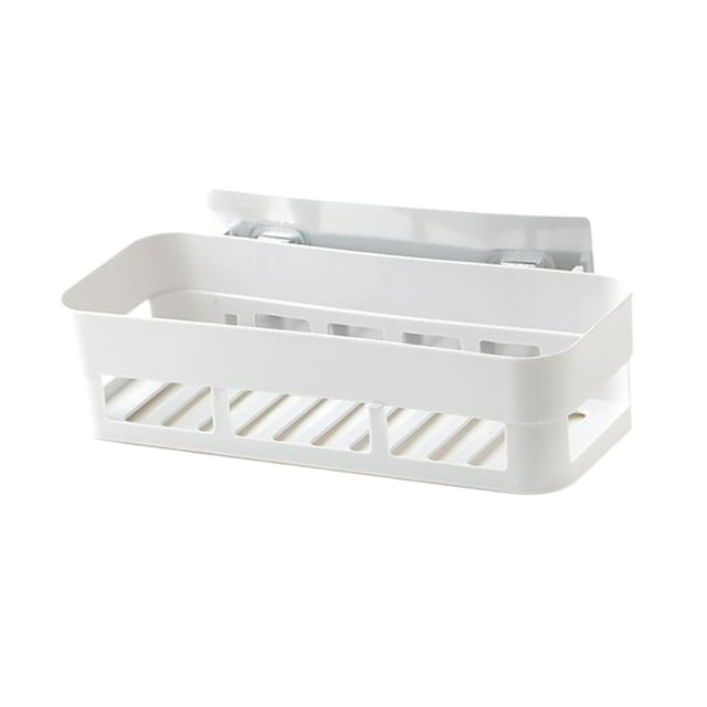 Bath Shower Caddy Sponge Holder Shelf White