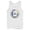White, variant on Men's Justice League Green Lantern Starry Night Logo Tank Top Athletic Heather Medium