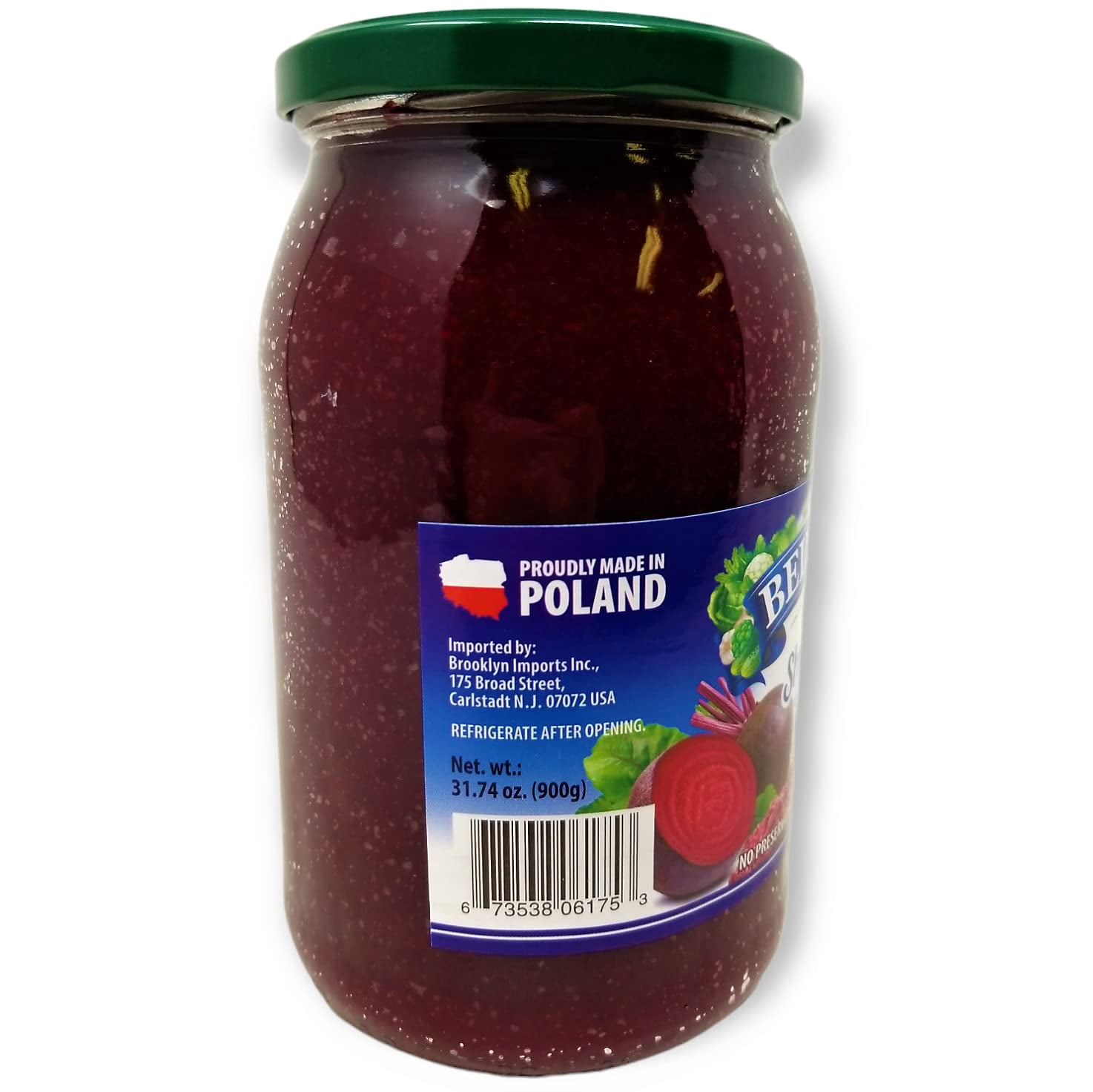 Belveder Shredded Beets 31.74 oz 900g, Vegan, Non-GMO, Gluten-Free Pack of 2