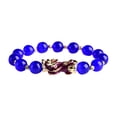 thumbnail image 2 of Brazalete de Cuentas, Regalo de Aniversario para , Adecuado para Citas U Ocasiones Formales, Regalo de Joyería Tradicional de 10 Mm de Diámetro Púrpura a rojo, 2 of 8