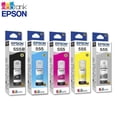 thumbnail image 1 of KIT 5 TINTAS Epson T555 PARA L8180, L8160 NEGRA, CYAN, MAGENTA, AMARILLA Y GRIS, 1 of 6