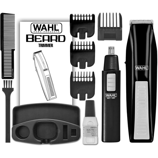 how to trim beard with wahl trimmer