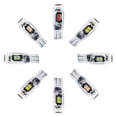 thumbnail image 5 of BUYISI 10Pcs T10 3030 5Smd Led 5W5 Non-Polar Decoding Width Indicator Lamp Automobile Ice Blue Long Light, 5 of 5