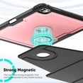 thumbnail image 2 of FJLBDE Case for iPad Pro 13 Inch (M4 2024/M5 2025), 360 Rotating Stand iPad Protective Case Cover with Auto Wake/Sleep, Pink, 2 of 7