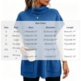 thumbnail image 2 of Tbopshirt Women Sleeveless Sweater Vest Turtleneck Oversized Pullover Sweaters with Front Pockets for Fall Winter Casual Outfit Going Out Knit Tops, 2 of 8
