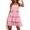 Watermelon Red, variant on Women's Casual Tennis Dress Women's Summer Sleeveless Ruffle Tiered Layered Chiffon Pleated A-Line Swing Dress Red M