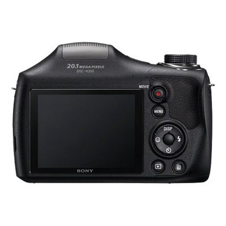 Sony Black DSC-H300/B Digital Camera with 20.1 Megapixels