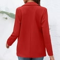 thumbnail image 6 of Zshosam Womens Blazers for Women Casual Open Front Suit Blazer Jackets with Pockets(Red,XXL), 6 of 6